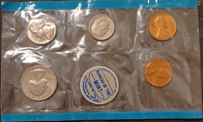 1968 -P United States Mint Uncirculated Set (5 Coins) - Image 1 of 4