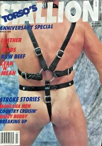 GAY: Vtg March 1990 Vol 3No.2 Nude Male Beefcake Magazine Torso Stallion Spec - Picture 1 of 5