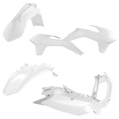 Kit réplica plástico Acerbis blanco para KTM 350 EXC-F 2014-2016 Foto 1 de 2