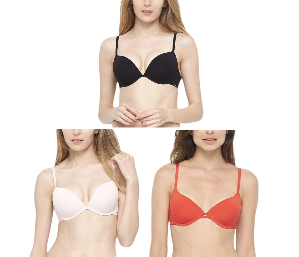 BeMe NYC Donna Essensuals Profondo Luce Reggiseno Push Up BMED02 Nwt - Immagine 1 di 1