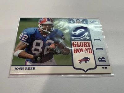 2002 UD Authentics Josh Reed Glory Bound Jersey Relic Card  - Image 1 of 2