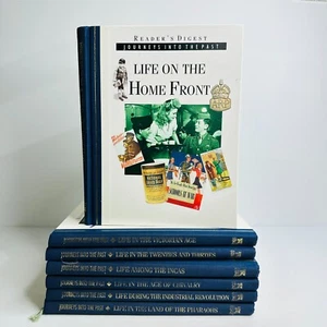 7 x Reader's Digest Journeys Into The Past Hardcover Books Lot Bundle - Foto 1 di 15