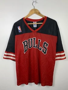 Vintage NBA Chicago Bulls Basketball Jersey 23 Jordan Size L Spalding 90's - Picture 1 of 6