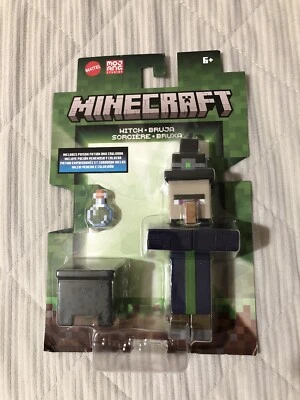 Фигурка 2024 Minecraft Build-a-Portal: ВЕДЬМА (с зельем яда, котлом) - Изображение 1 из 2