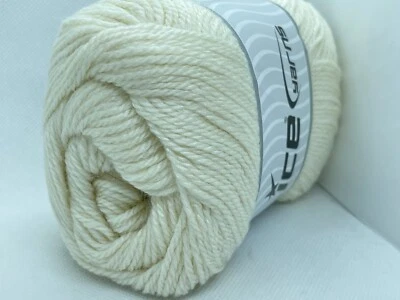 Cream Norsk Yarn 51522 Ice Yarns Soft Alpaca Wool Nylon Blend DK 100gr 240yds - Image 1 of 4