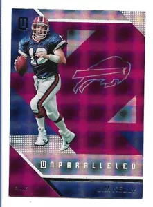 2016 Panini Unparalleled Purple Jim Kelly #44 HOF Buffalo Bills - Bild 1 von 2