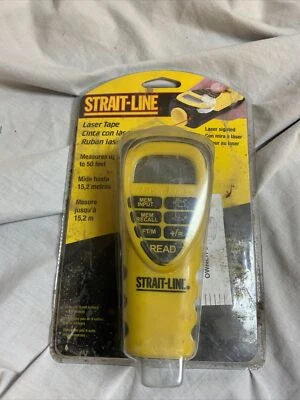 Strait-Line Laser Tape Measure 50’  Pre Owned - Image 1 of 4
