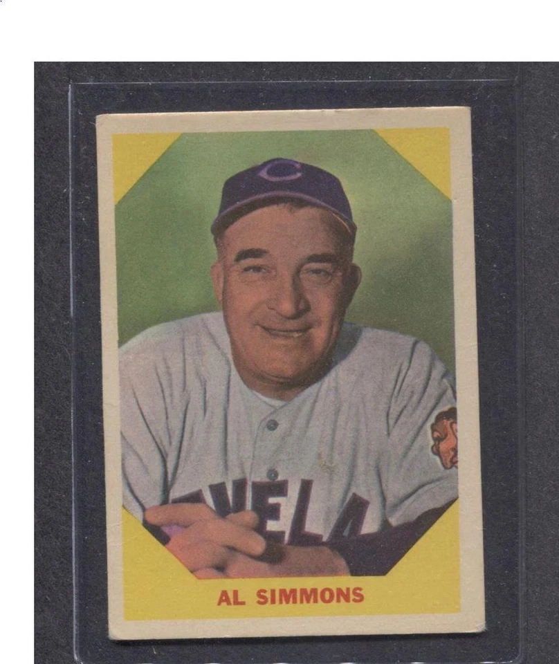 1960 Fleer No32 Эл Симмонс (индейцы) Vg-Ex (фиксированная ставка доставка) A1 - Изображение 1 из 1