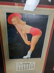 Rare Marilyn Monroe 1957 "Coming Out On Top" Calendar  - Picture 1 of 8