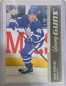 2021-22 Upper Deck Extended Series - Young Guns #742 Alex Steeves (RC) - Picture 1 of 2