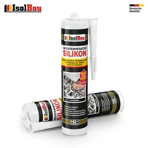 Hochtemperatursilikon 1-48 Stk. 300ml 350°C Dichtmasse Dichtstoff Motor schwarz - Bild 1 von 20