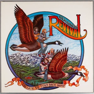 NEW GRASS REVIVAL Too Late To Turn Back Now 1977 LP Gatefold Album : VG+/EX 050 - Foto 1 di 7