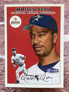2000 Fleer Tradition Moises Alou #360 Houston Astros - Foto 1 di 2