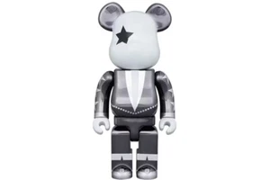 BEARBRICK Kiss Star Child 1000% Bearbrick - KISS (Chrome ed.) - Picture 1 of 1