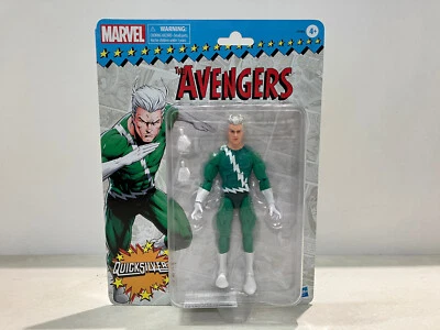 Marvel Legends Quicksilver Green Retro Card Walmart Exclusive Hasbro 2024 - Image 1 of 4