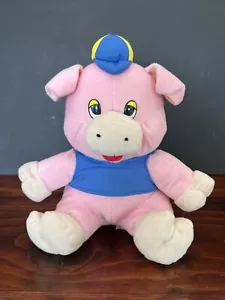 De colección Peluche Atractivo Cerdo Relleno Mardi Gras Porky Ojos de Seguridad Sombrero Tanque Anthro - Imagen 1 de 7