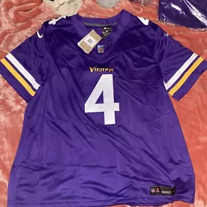 Men's Nike NFL Player Jersey Minnesota Vikings 4 Dalvin Cook Fuse Limited 2XL - Picture 1 of 5