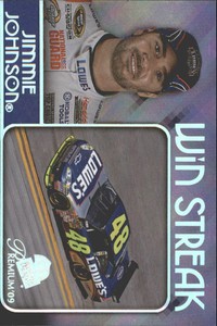 2009 Press Pass Premium Win Streak #WS1 Jimmie Johnson   