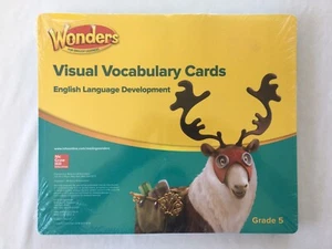 Wonders Visual Vocabulary Cards English Language Development Grade 5 New Sealed - Picture 1 of 3