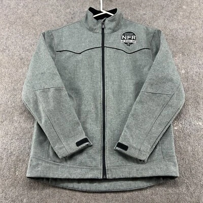 Куртка мужская Wrangler NFR L серая National Finals Rodeo Rancher 2021 мягкая подкладка - Изображение 1 из 4