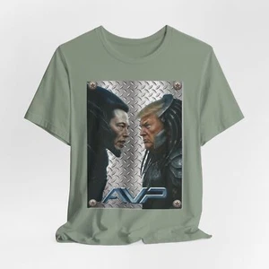 Camiseta gráfica Alien vs Predator, camisa Trump vs Elon, camiseta unisex - Imagen 1 de 34