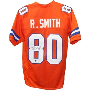 Rod Smith Autographed/Signed Pro Style Orange Jersey Beckett 44686 - Picture 1 of 4