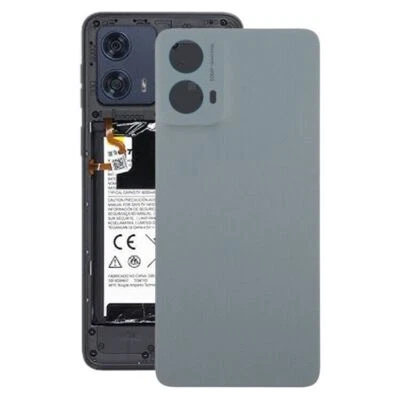 For Motorola Moto G (2024) Battery Cover Rear Glass Back Panel Housing (Black) - Image 1 of 2