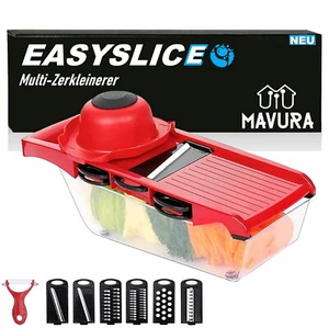 EASYSLICE Mandoline Gemüseschneider Gemüsehobel Multischneider Gemüseschäler - Bild 1 von 6