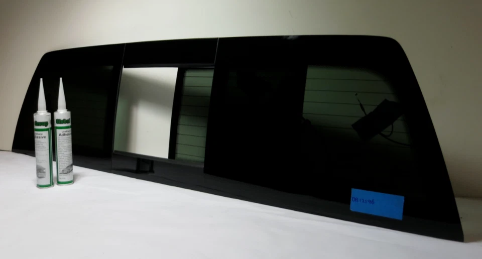 Fit 2014-2018 Chevy Silverado 1500 Rear Glass Power Slider Heated w/ Regulator Foto 1 de 4