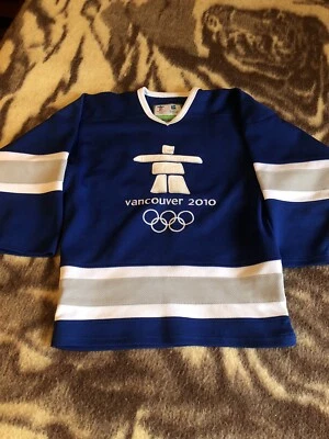 VANCOUER 2010 HOCKEY CANADA JERSEY YOUTH SMALL - Image 1 of 4