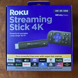Roku Streaming Stick 4K 3820 HDR Media Streamer NEW IN BOX - Picture 1 of 1