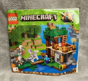 Lego Minecraft The Skeleton Attack 21146 Instruction Manual - Picture 1 of 2