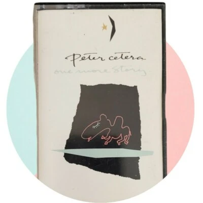 Peter Cetera One More Story Cassette Tape 80's Adult Contemporary Pop Rock Music Foto 1 de 4