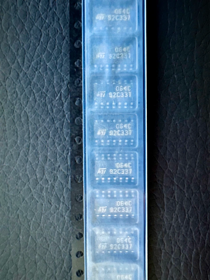 Amplificador Operacional Cuádruple 10 Piezas TL064CDT TL064 064C ST Baja Potencia J-FET SO-14 Foto 1 de 1