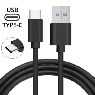 USB-C Type C Data Charger Cable for Samsung Xiaomi For Google Fast Charging 5A - Image 1 of 4