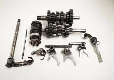 YAMAHA TZR TDR DT 125 TRANSMISSION BOÎTE DE VITESSES FOURCHES SHIFT TRANNY SH... - Photo 1/4