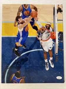 Andrew Bogut Signed Golden State Warriors 11X14 Photo JSA - Picture 1 of 5