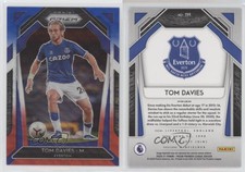 2020-21 Panini Prizm Premier League Retail Red White & Blue Tom Davies #114