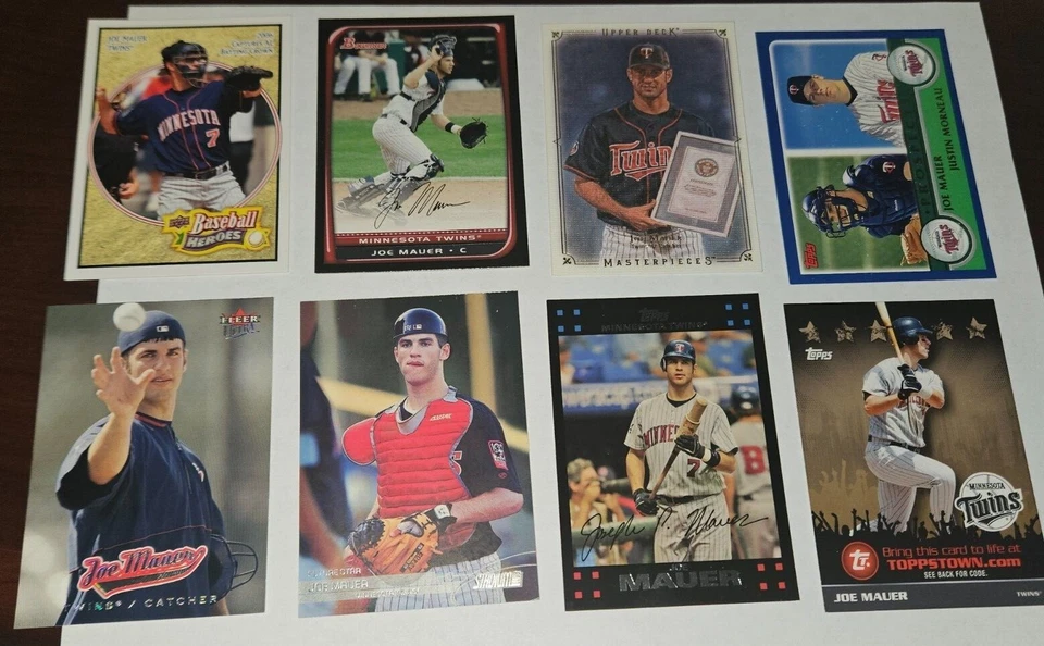 JOE MAUER YOU PICK SEE EVERY CARD ROOKIES HIGH GRADE CARDS MINNESOTA TWINS - Image 1 of 1