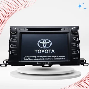 Genuine Toyota Highlander 2014-19 Receiver Navigation CD Radio 86100-0E272 GRD A - Picture 1 of 15