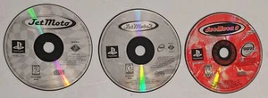 3 Lot of Jet Moto 1 2 3 PS1 Discs Only - Picture 1 of 4