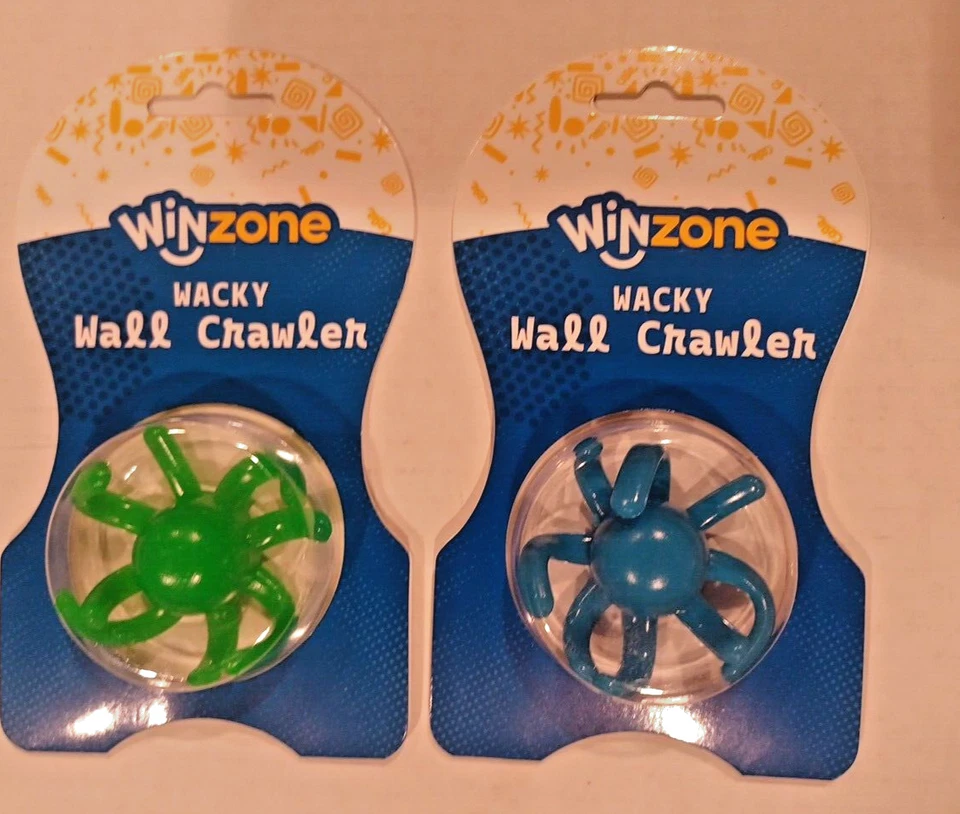 Wacky Wall Crawler Lote de 2 (Azul y Verde) Pulpo Wacky Wall Walker Juguete ¡NUEVO!! Foto 1 de 1