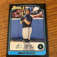 Brian McCann 2003 Bowman GOLD #260 ATLANTA BRAVES