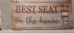 Funny Wooden Sign - Picture 1 of 4