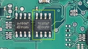 BMW EEPROM 6WA 6WB ALPINA Speedometer Kombiinstrument Bauteil Tacho CHIP 95320WT - Picture 1 of 1