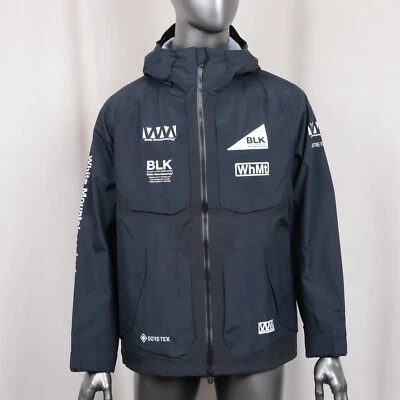 White Mountaineering BLK Line GTX Jacket In Black - Image 1 of 4