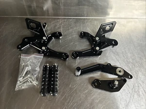 13-23 HONDA CBR500R CB500F Rearsets Rear Set GTR CNC Missing Parts See Pictures - Picture 1 of 8