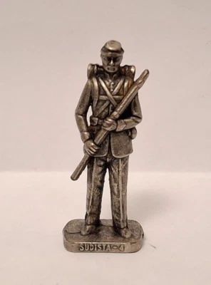 ü ei metallfiguren Kinder Metal Sudista 2 altsilber argentato - Bild 1 von 2