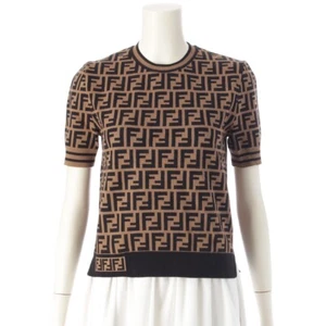 FENDI 20-21 anni Zucca FF modello maglia manica corta top maglioni FZY702 A5... - Foto 1 di 13