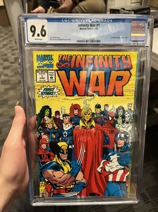 Infinity War #1 CGC 9.6 Direct Edition Gatefold Wraparound Cover - Picture 1 of 5